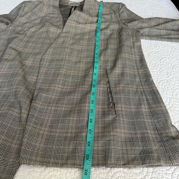 Babaton Gray Plaid Blazer size 14 - Picture 11 of 15